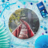 Sonnenschein in den Termas Geometrien, Conaripe, C Pappteller (Party)