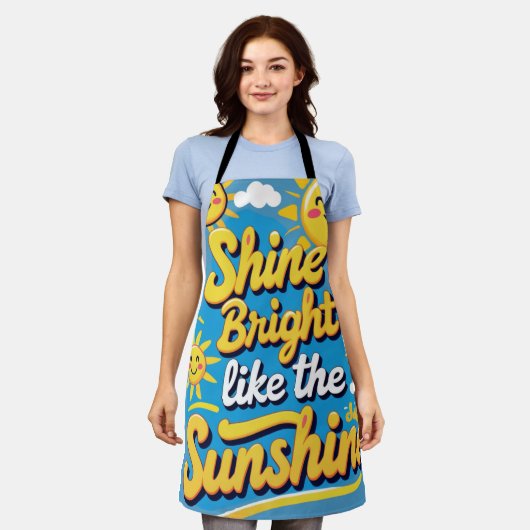 Sonnenschein in der Küche - Shine Bright Schürze (Getragen)