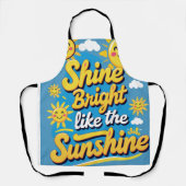 Sonnenschein in der Küche - Shine Bright Schürze (Vorderseite)