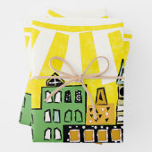 SONNENSCHEIN IN DER STADT GESCHENKPAPIER SET (Beispiel)