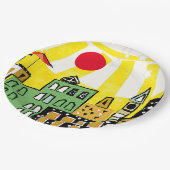 SONNENSCHEIN IN DER STADT PAPPTELLER (Schrägansicht)