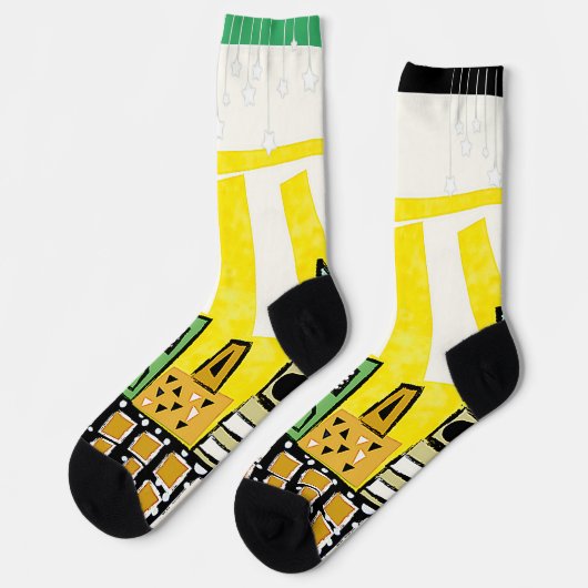 SONNENSCHEIN IN DER STADT SOCKEN (Linkes Detail)