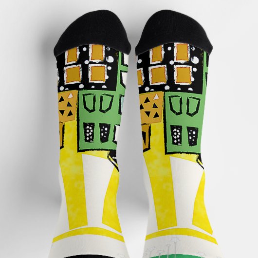 SONNENSCHEIN IN DER STADT SOCKEN (Oben)