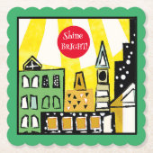 SONNENSCHEIN IN DER STADT UNTERSETZER (Vorderseite)