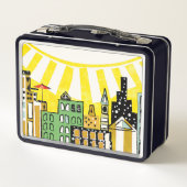 SONNENSCHEIN IN DER STADTMETALLBOX METALL BROTDOSE (Rückseite)