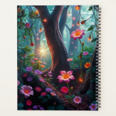 Sonnenschein in einem Whimsical Fairy Forest Planer (Rückseite)