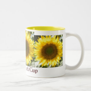 "Sonnenschein in einer Schale" Tasse