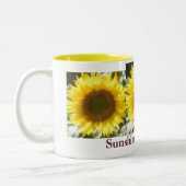 "Sonnenschein in einer Schale" Tasse (Links)