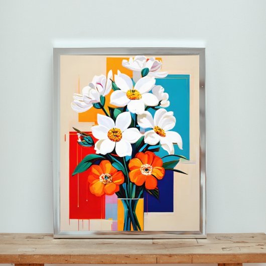 Sonnenschein in einer Vase Fotodruck