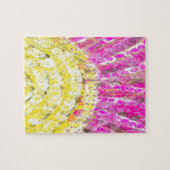 Sonnenschein in Gelb und Fuchsia Puzzle (Horizontal)