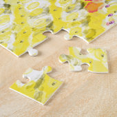 Sonnenschein in Gelb und Fuchsia Puzzle (Seite)
