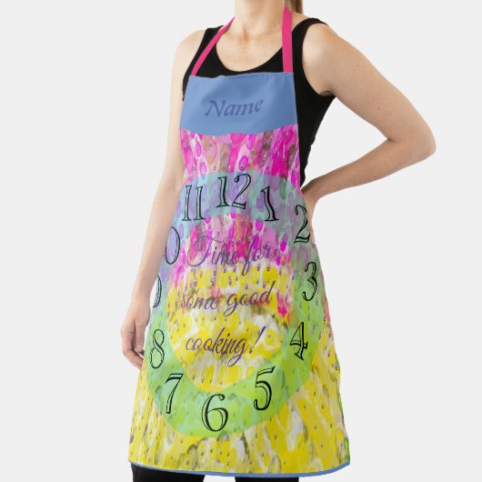 Sonnenschein in Gelb-und Fuchsien-Schürze Schürze (InSitu)