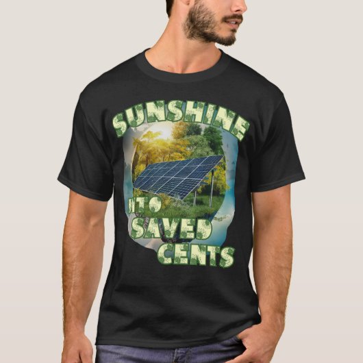 SONNENSCHEIN IN GERETTET CENTS-Power T-Shirt (Vorderseite)
