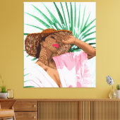 Sonnenschein in meinem Soul Leinwanddruck (Insitu (Wohnzimmer))