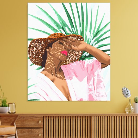 Sonnenschein in meinem Soul Leinwanddruck (Insitu (Wohnzimmer))