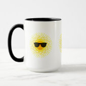 Sonnenschein in Tasse gelassen (Links)