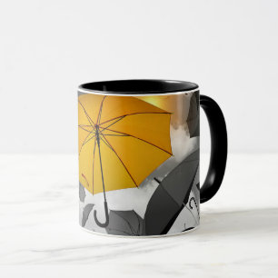 Sonnenschein ist unterwegs, Regenschirmlawine Tasse