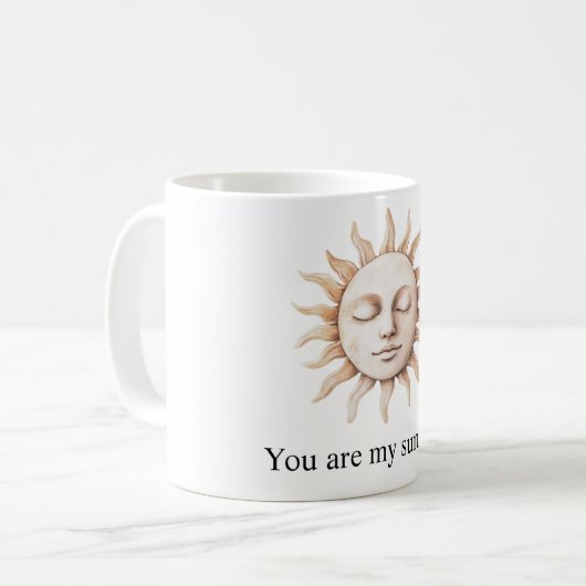 Sonnenschein Kaffeetasse (Vorderseite Links)