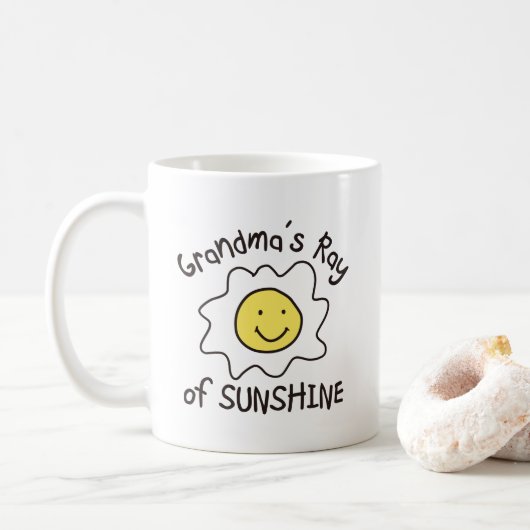 Sonnenschein Kaffeetasse (Mit Donut)