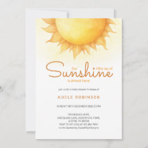 Sonnenschein Kleine Baby Boy Shower