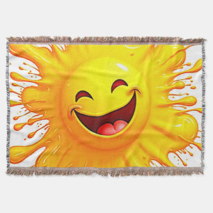 Sonnenschein-Lächeln: Explodierende Freude Decke