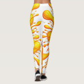 Sonnenschein-Lächeln: Explodierende Freude Leggings (Rückseite)