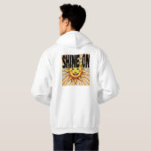 Sonnenschein Lächeln gemütlichen Pullover (Schwarz voll)
