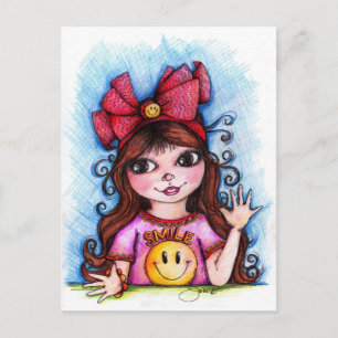 Sonnenschein LÄCHT! Postkarte