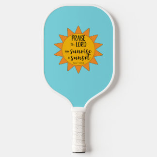 Sonnenschein Lobet den Herrn Pickleball Schläger