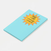 Sonnenschein Lobet den Herrn Post-it Klebezettel (angewinkelt)