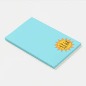 Sonnenschein Lobet den Herrn Post-it Klebezettel (angewinkelt)