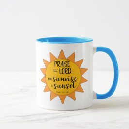 Sonnenschein Lobet den Herrn Tasse
