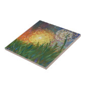 Sonnenschein-Löwenzahn-heilige Fliese (Seite)