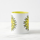 Sonnenschein-Miezekatze Tasse (Zentrum)