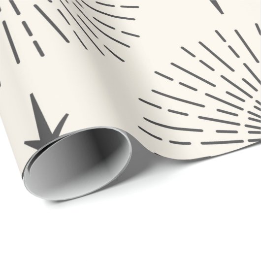 Sonnenschein mit Gesicht Himmelfahrt nahtlos Muste Geschenkpapier (Rolleneckpunkt)