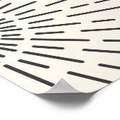 Sonnenschein mit Gesicht Himmelfahrt nahtlos Muste Poster (Ecke)