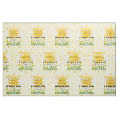 Sonnenschein mit Herzen Stoff (Fat Quarter (45,7 x 55,9 cm))