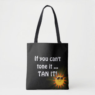 Sonnenschein mit Sonnenbrille Tasche