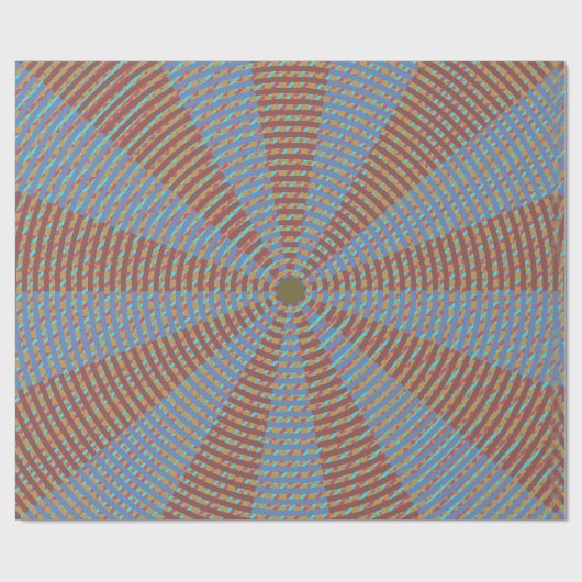 Sonnenschein-Muster Geschenkpapier (Flach)