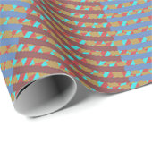 Sonnenschein-Muster Geschenkpapier (Rolleneckpunkt)