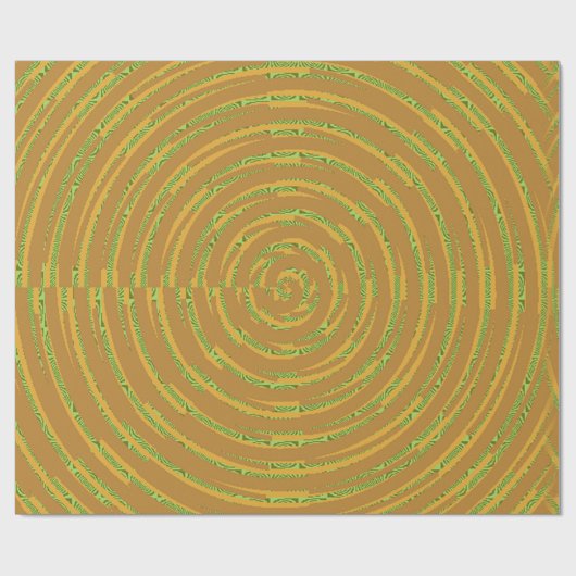 Sonnenschein-Muster Geschenkpapier (Flach)