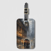 Sonnenschein nach dem Regen in London Gepäckanhänger (Vorderseite Vertikal)