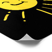 Sonnenschein Niedlich Lächeln Sommerliche Liebe Va Poster (Ecke)