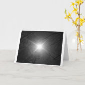 Sonnenschein - Noir, Karte (Gelbe Blume)