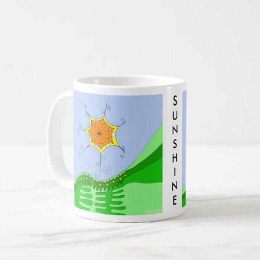 Sonnenschein Overhill Tasse (Vorderseite Links)