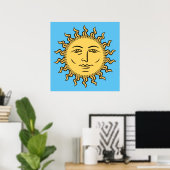Sonnenschein Poster (Heimbüro)