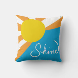 Sonnenschein-Rays des Glücks von @ Cathy Thompson Kissen