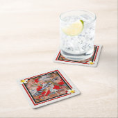 Sonnenschein Rechteckiger Pappuntersetzer (Vor Ort)