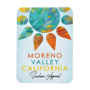 Sonnenschein-Reise Moreno Valley Kalifornien Magnet