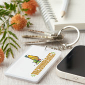 Sonnenschein Schlüsselanhänger (Vorderseite rechts)